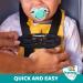 HOMYBABY Car Seat Safety Clip - Anti Escape Car Seat Strap - Harness Chest Clip - Prevent Children Taking Their Arms Out of The Straps - Seat Belt Clip (2 Units) - Buy Online on GoSupps.com