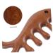 Healvian 5-St Massage Comb | Ergonomic Sandalwood Acupuncture Hair & Scalp Massage Tool - Buy Online on GoSupps.com