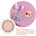  BATHVEVE Nail Art Mixing Palette Resin Nail Art Palette with Crystal Gem Edge Nail Polish Mixing Plate Nail Art Display Board Nail Painting Palette - Buy Online on GoSupps.com