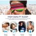 Adjustable Light Blocking Eye Mask for Deep Sleep | Haskirky Comfortable Sleep Mask for Travel, Yoga, Meditation | Men and Women - Buy Online on GoSupps.com