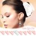 Bride Claw Clip Set - 8 Pcs Acrylic Rhinestone Hair Clips for Bachelorette Party Decorations and Wedding Gift - Buy Online on GoSupps.com