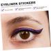 FOMIYES 54 Pairs Anti Sweat Eyeliner Eyeshadow Stickers Adhesive Eyeliner Tape Halloween Man Template - Buy Online on GoSupps.com