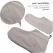 Beavorty Couvre-pieds Chauffant la Paraffine Taille Unique en Tissu Isolant Gris lastique pour Soin des Pieds Spa pilation la Cire et Th rapie Thermique 28X20X0.9CM Gris - Buy Online on GoSupps.com