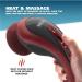 Wahl Clipper Deluxe Heated Therapy Corded Handheld Rotary Massage Kit - 8 Unique Attachments for Back Neck Leg Hand Massage and More â FSA Eligible - Model 4344 - Buy Online on GoSupps.com
