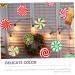 PRETYZOOM 24 Sheets Christmas Candy Decorations Ribbons Xmas Candies Xmas Ornaments Window Decorative Stickers - Buy Online on GoSupps.com