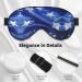 SSIMOO Blue Honduras Flag Sleep Mask | Adjustable & Breathable Eye Mask for Comfortable Sleep | Fashionable Travel Accessory - Buy Online on GoSupps.com