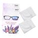 2pcs Glasses Lens Wipes Glasses Cleaning Cloths Glasses Wipes Lens Cleaning Wipes Phone Cleaning Wipes Eye Glasses Lens Cleaner Lens Cloth Screen White Dishcloth Cloth