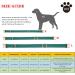 YUDOTE Ultra-Soft Dog Collar for Medium Dogs with Sensitive Skin - Natural Cotton Cord Green M (1 Pack) - Perfect Comfort for Your Pet - Buy Online on GoSupps.com