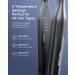 Wavytalk Mini Flat Iron for Short Hair & Bangs | Dual Voltage & Adjustable Temp | Tiny Beard Straightener | Fast Heating Graphite Black - Buy Online on GoSupps.com