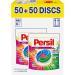 Buy Persil Color 4in1 Discs (100 Wash Loads) - Deep Clean Plus Technology Bright Colors & 92% Biodegradable Ingredients - International Shipping Available - Buy Online on GoSupps.com