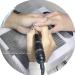 Lot de 100 filtres collecteur de poussi re ongles Pecility pour salon de beaut  - Buy Online on GoSupps.com