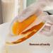 KKRAUS Silicone Cleaning Gloves Reusable Rubber Gloves Kitchen 3 Pairs Dishwashing Gloves with Brush Washing Household Gloves A Orange - Buy Online on GoSupps.com