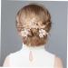 PLAFOPE 1 Set Leaves and Flowers Hair Comb Hair Comb Clip Girl Headpieces for Wedding Decorative Hair Combs Hair Accessories for Women Headpiece for Wedding Decoration Bridal Headpiece - Buy Online on GoSupps.com