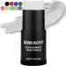 CCBeauty White Face Body Paint Stick Oil, Clown White Eye Black Sticks, Cream Blendable Foundation Makeup, Non-Toxic Face Painting Kit Halloween Special Effects SFX Cosplay Costume Parties 01# White