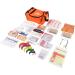 Dixie EMS First Responder Fully Stocked Trauma First Aid Kit - Orange - Buy Online on GoSupps.com