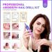 Saviland Professional Electric Nail Drill Kit - 40000RPM Nail Files - Purple Blue Gradient - Buy Online on GoSupps.com