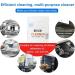Foam Rust Remover Multi-Purpose Foam Cleaner Rust Remover Kitchen General Cleaning Powder Rust Removal and Polishinglasting Shiny 1 PCS - Buy Online on GoSupps.com