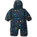Columbia Kids Reversible Bunting Snowsuit Romper 6-12 | Navy & Indigo | Powder Lite Technology - Buy Online on GoSupps.com