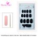 Buy Dark Beauty Bling Art Gel False Nails - 24 Glitter Medium Tips with Glue | Shop Quality Artificial Nails for International Shipping - Buy Online on GoSupps.com