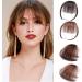 Bangs Hair Clip Bangs Hair Clip In Air Bangs Thin Fake Fringes Natural Straigth Synthetic Neat Hair Bang Accessories For Girls Invisible Natural 4 Colors Bangs Clip in Hair (Color : Air bang 2) - Buy Online on GoSupps.com