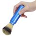 Pure roof hair razor brush professional men's beard brush with aluminum handle facial cleaning foaming razor brush for salon gifts at home travel