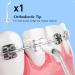 COSLUS Water Dental Flosser Replacement Heads - Compatible with F5020E 5 Jet Tips for Oral Irrigator | High-Quality Dental Care Accessories - Buy Online on GoSupps.com