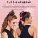Invisibobble Wrapstar Hair Band Snake IT OFF | 2-in-1 Black Hair Tie for Girls & Women | No Knott Design from Munich - Buy Online on GoSupps.com