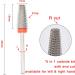 NICENEEDED Tungsten Nail Carbide 5 in 1 Bit Two Way Rotate use for Both Left and Right Handed 3/32 Inch Professional Nail Drill Bits for Fast Remove Acrylic or Hard Gel(Silver Fine) Style 1 - Buy Online on GoSupps.com