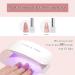 Danni & Toni Blushing Reflection Gel Nail Stickers - Salon-Quality Self-Adhesive Strips for Manicure - Metallic Pink Gradient Design - 28 Semi Cured Nail Wraps - Buy Online on GoSupps.com