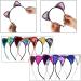 10 Cat Ear Headbands for Girls - Fun Party & Concert Accessories | Colorful Cat Ears Head Decoration - Buy Online on GoSupps.com