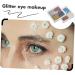 Beavorty 4 Pcs Glitter Eye Makeup Eye Shadows Eyeshadow Palette Eyeshadow Glitter Sequins Eye Shadow Palette Assorted Colorx2pcs 6.00X6.00X1.00CMx2pcs - Buy Online on GoSupps.com