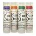 Smooch Stick All Natural Lip Balm Set for Women Men & Kids with Beeswax & Shea Butter - Fruit Floral Herbal Flavors Variety Pack - Small Gift Idea - Seattle Sundries