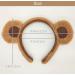 Brown Bear Ears Headband - Fluffy Grizzly Hairband for Party, Cosplay & Gifts | Beviliu - Buy Online on GoSupps.com