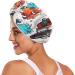 Motorcycle Monster Hair Towel 2 Pack - Super Absorbent Quick Dry Hair Turbans for Women & Girls - Buy Online on GoSupps.com