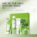Green Tea Skin Care Set for Women/Teens with Cleanser Toner Serum Eye Cream and Face Cream Deep Cleansing Oil Control Hydrating  - Buy Online on GoSupps.com