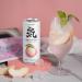 GENKI FOREST White Peach Sparkling Water 11.15 fl oz Cans (Pack of 24) - Buy Online on GoSupps.com