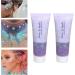 Brilliant Purple Face and Body Glitter Gel Long-Lasting Shimmer for Festivals & Parties | Multi-Color Cosmetic Makeup - Buy Online on GoSupps.com