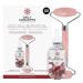 Daily Concepts Gift Set: Quartz Facial Roller & Rose Oil - Lymphatic Drainage Circulation Boost Puffiness Reduction - Buy Online on GoSupps.com