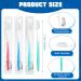 Maxcheck 300 Sets Disposable Toothbrushes with Toothpaste & Dental Floss - Bulk Travel Toothbrush Set for Hotels & Homeless Supplies - Buy Online on GoSupps.com