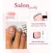 Morily Short Pink Fake Toe Nails with Rhinestones Glitter Design - 28Pcs Acrylic Toenail Kit for Women - Buy Online on GoSupps.com