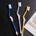 Zumaha Compact Toothbrush 4-Pack - Ergonomic Design for Men & Women Medium Bristles & Flexible Sides Ideal Travel Solution - Buy Online on GoSupps.com