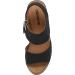 CUSHIONAIRE Women's Rosanna Cut Out Sandal | Memory Foam | Wide Width | Black | Size 10W - Buy Online on GoSupps.com