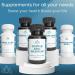 12.5mg Iodine Tablets - 90 Tablets | Essential Trace Mineral for Growth & Metabolism | High Potency Formula by New World Health - Buy Online on GoSupps.com