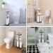 Standing Toilet Paper Holder - Free-Standing Stand for 8 Mega Rolls | Metal Tissue Storage Shelf for Bathroom - Buy Online on GoSupps.com