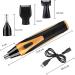 4-in-1 USB Rechargeable Nose Hair Trimmer | Waterproof Cordless Ear & Nose Trimmer for Men & Women - Easy Cleansing Tool - Buy Online on GoSupps.com