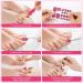 JSRQT 12 Sheets Toe Nail Polish Stickers Solid Colors Glitter Full Wraps Self Adhesive Toe Nail Tip Red Pink Purple Toenails Stickers with Nail File Toe Nails Polish Strips Stickers DIY Nail Decor Art - Buy Online on GoSupps.com