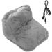 Buy Syrisora Electric Foot Warmers | Heated 5V USB Fleece Comfort for Home & Office - Buy Online on GoSupps.com