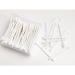 200pcs Double Tip Paper Cotton Swabs - Eco-Friendly Cotton Buds for Ear Cleaning & Keyboard Cleaning | International Shipping - Buy Online on GoSupps.com