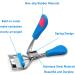 Stainless Steel Eyelash Curler with Comb Attachment | Mascara Applicator and Brow Grooming Tool - Buy Online on GoSupps.com