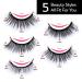 Premium Magnetic Eyelash Kit with 5 Pairs of Reusable Lashes and Advanced Eyeliners - Strong Hold and Easy Application - Buy Online on GoSupps.com